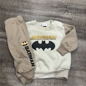 Batman infant Sweatshirt and Pants Set